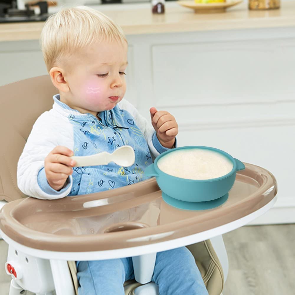 Pandaear Silicone baby Stay Put Suction Bowls