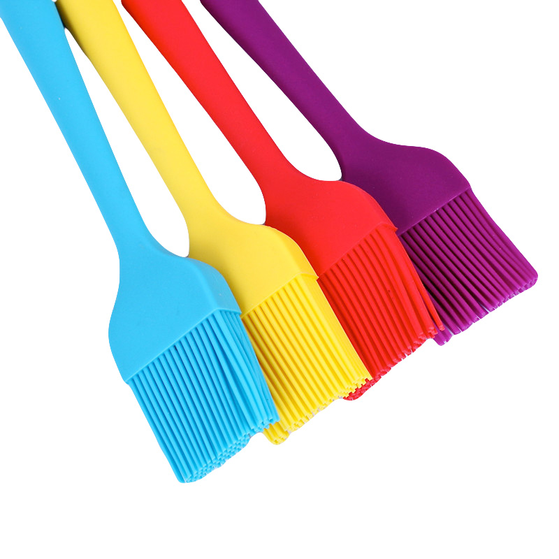 Silicone baking brush