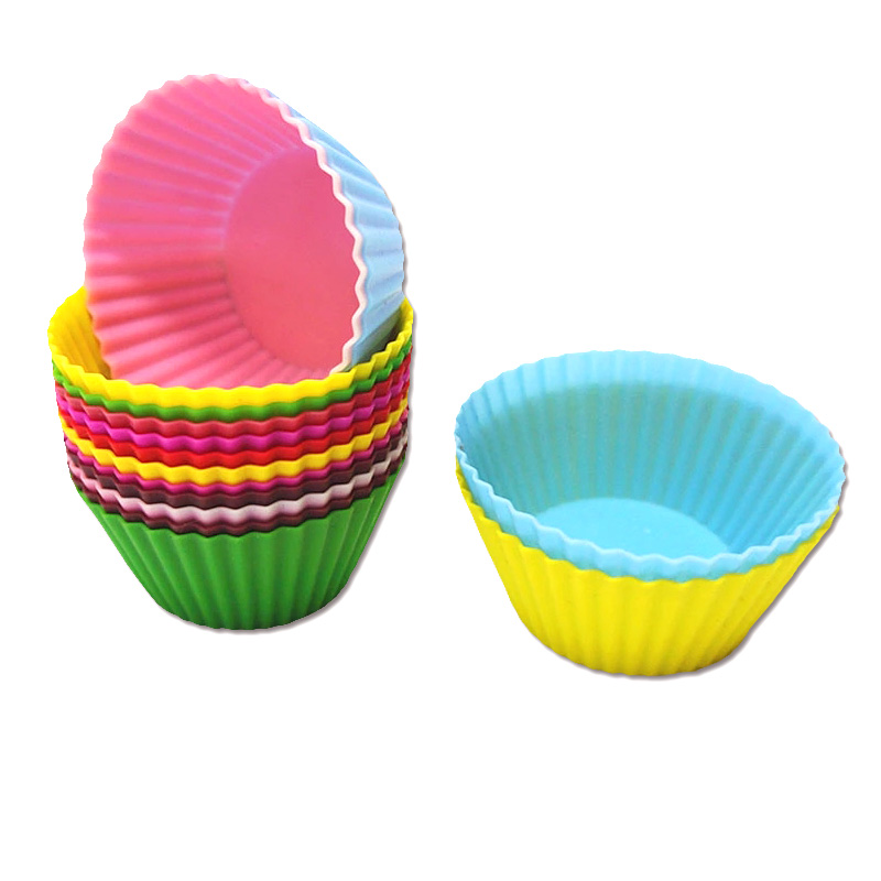 Silicone cup cake mold