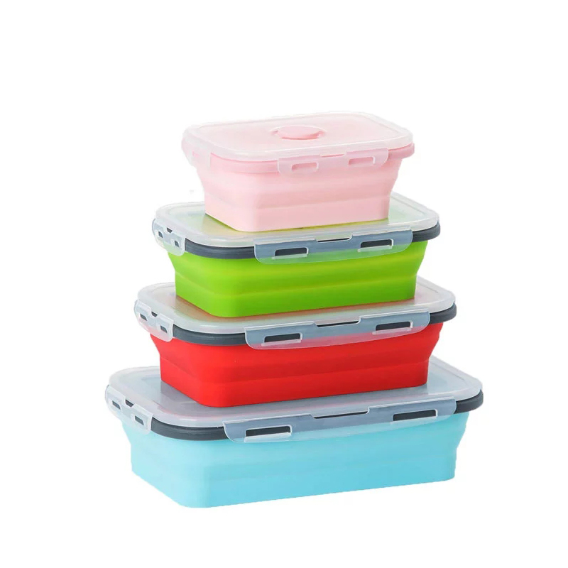 Silicone food container