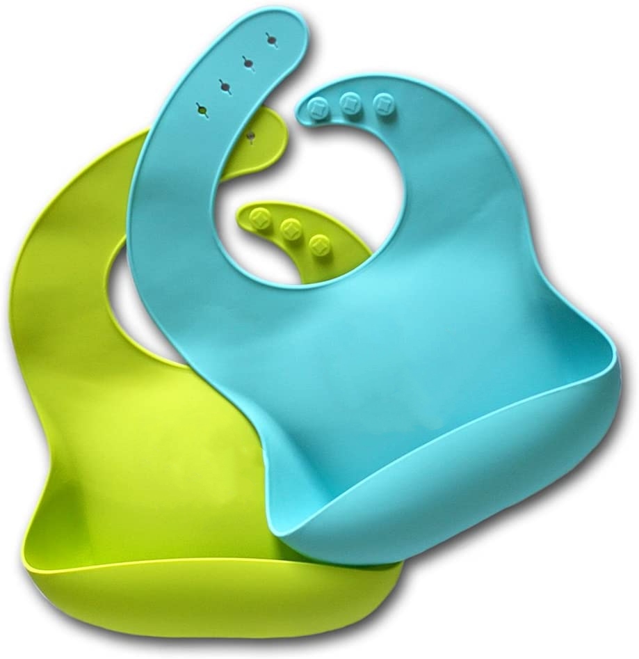 silicone baby bib easily clean