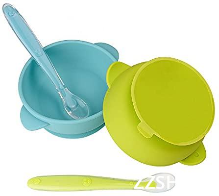 Pandaear Silicone baby Stay Put Suction Bowls